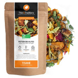 Potion des Elfes herbal tea blend of dried fruits and plants lemon wild berries flavor