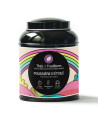 Poussière d'Étoile herbal tea box raspberry grenadine Thés et Traditions with colorful rainbow illustration