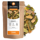 Tisane Immunité Thés et Traditions mélange plantes et épices pour infusion détox et renforcement naturel