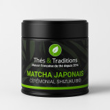boîte de matcha japonais cérémonial bio shizuku marque thés et traditions