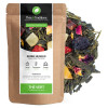 Bonne Humeur green tea cherry raspberry flavor kraft bag tea leaves and dried fruits Bonne Humeur green tea cherry raspberry flavor kraft bag tea leaves and dried fruits