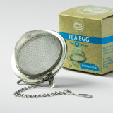 Sfera da tè in acciaio inossidabile con catena e scatola di imballaggio Thés & Traditions