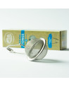 Pince à thé en acier inoxydable avec boule infuseur maille fine pour feuilles de thé lâches