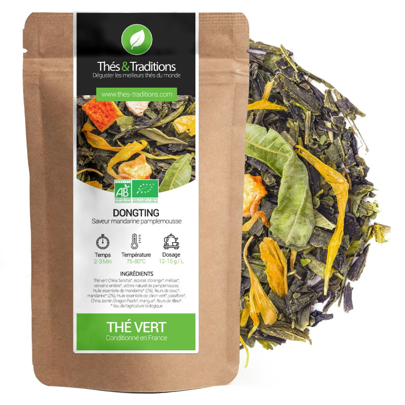 groene thee grapefruit citrus bio los