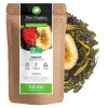 Thé vert fraise exotique bio en vrac