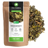 Thé vert menthe poivrée bio en vrac