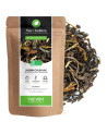 Organic Chun Hao jasmine green tea leaves packaged in kraft bag by Thés & Traditions