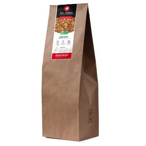 Bulk bag kilo of Honeybush organic herbal tea Thés et Traditions in cut leaves