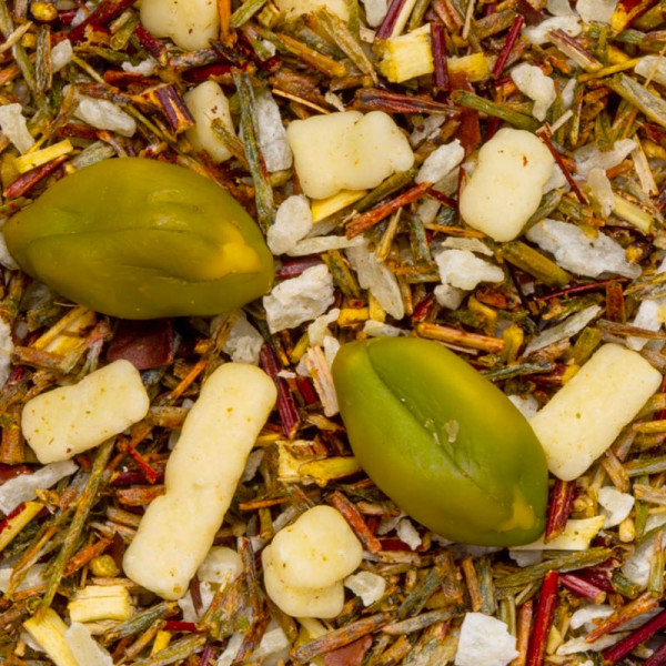Rooibos Pistache Weiße Schokolade
