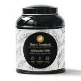 Boîte de thé blanc poire Thés et Traditions saveur délicate fruitée et gourmande
