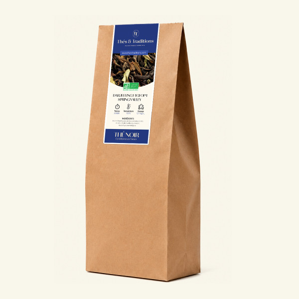 Organic Darjeeling Tea: FTGFOP1 Spring Valley Estate