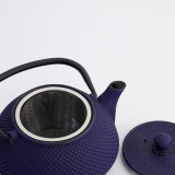 800ml Blue Arare Cast Iron Teapot | Thés & Traditions