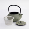 Green Arare Cast Iron Teapot | Thés & Traditions