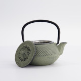 Green Arare Cast Iron Teapot | Thés & Traditions