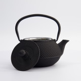 Black Arare Cast Iron Teapot | Thés & Traditions