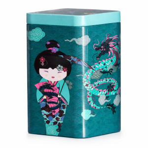 Boîte à thé Sweet Little Geisha Water – Élégance japonaise