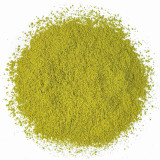 polvere di tè matcha biologico colore verde fine e omogenea