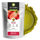 Strawberry Matcha Latte - Thés & Traditions
