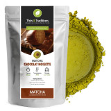 Chocolate Hazelnut Matcha Latte - Thés & Traditions