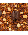 grains de café morceaux de sucre et feuilles de rooibos pour infusion tiramisu