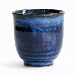 Cobalt Blue Japanese Porcelain Cup – 200 ml