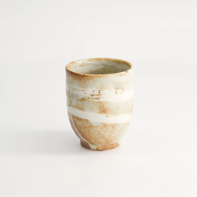 Yunomi Shino Tea Cup | Japanese Ceramics