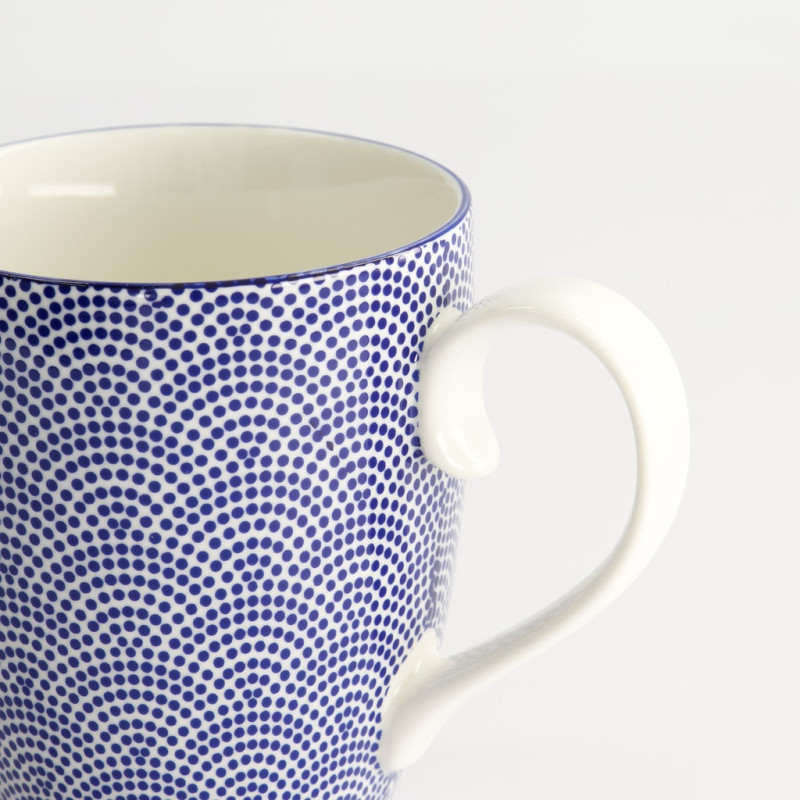 Porseleinen mok Nippon Blue Dot | Thés & Traditions