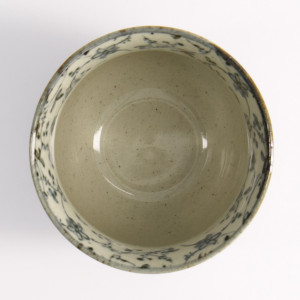 Tasse en porcelaine Sometsuke décor floral bleu capacité 200 ml