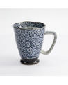 Mug Blue Grey Circle
