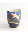 Kawaii Goldfish Blue Mug
