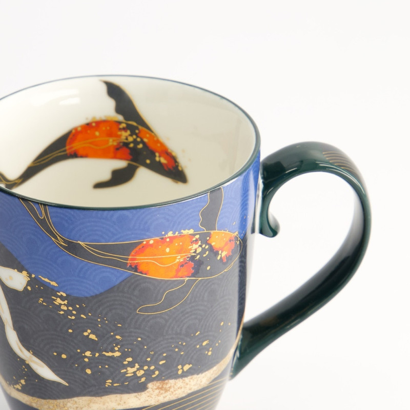 Mug Kawaii Goldfish Blue Tokyo Design Studio | Thés & Traditions