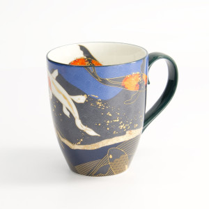 Mug Kawaii Goldfish Blue Tokyo Design Studio | Thés & Traditions