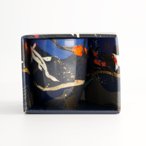 Mug Kawaii Goldfish Blue Tokyo Design Studio | Thés & Traditions