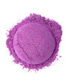 Poudre d'ube violette (igname pourpre) en dôme sur fond blanc – Thés & Traditions