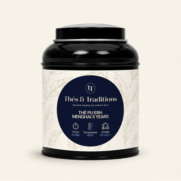 Pu Erh Menghai 5 Years Organic | Grand Cru | Thés & Traditions