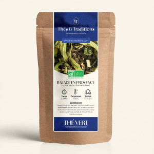 Thé Vert Balade en Provence Bio | Thés & Traditions