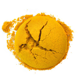 poudre jaune dorée Golden Latte Exotique pour boisson chaude aux épices et curcuma