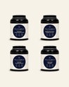 Contenu du Coffret Grands Crus : quatre boîtes métal noires de thés d’exception