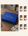 Gourmet Geschenkset Thés & Traditions: de blauwe doos en de thee erin