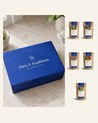 Coffret Detox Thés & Traditions : l’écrin bleu et les thés qu’il contient