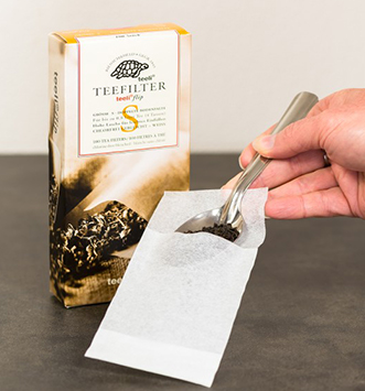 FILTRE À THÉ Sachet Biodégradable sans chlore & sans colle avec cordon de  serrage