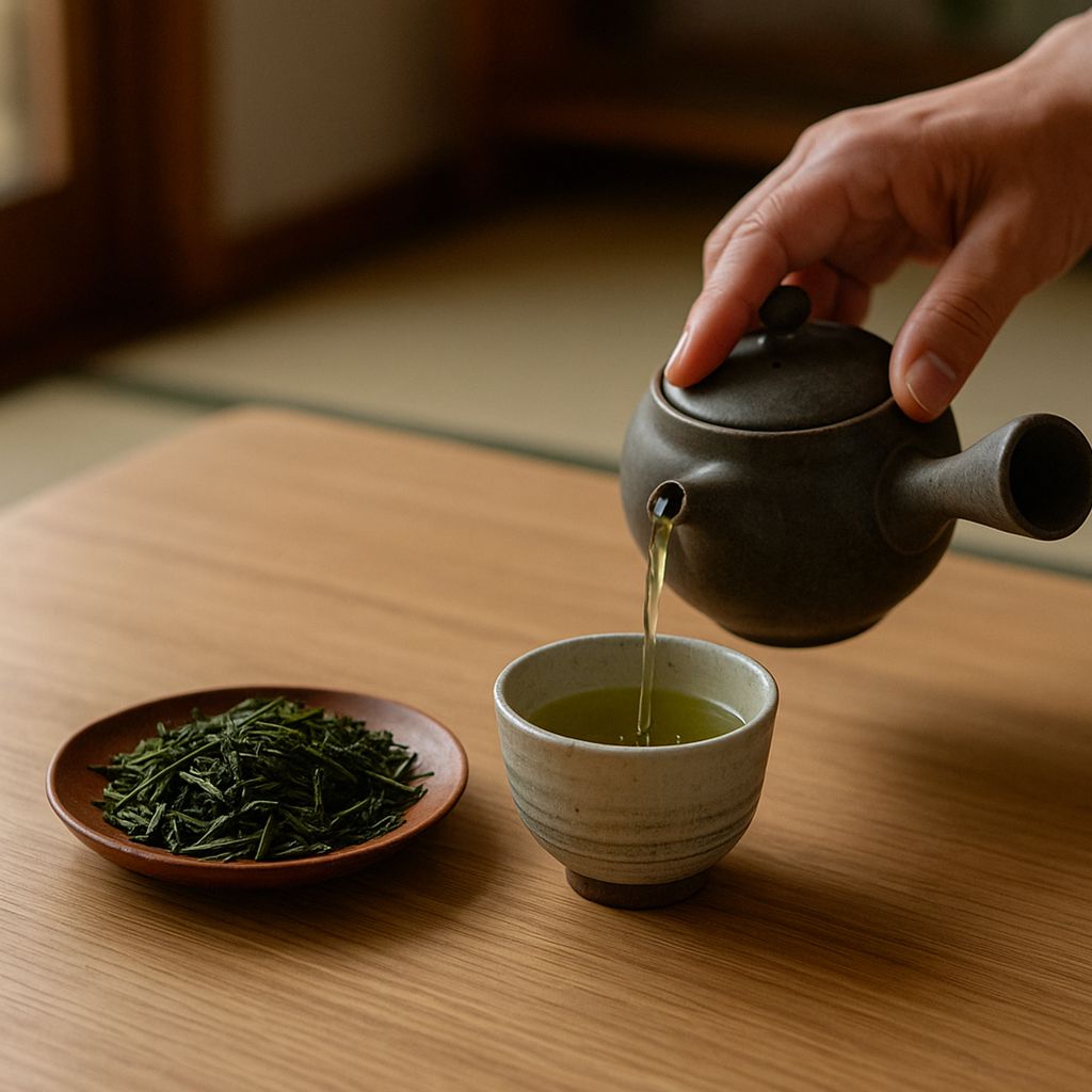 Préparation du the shincha