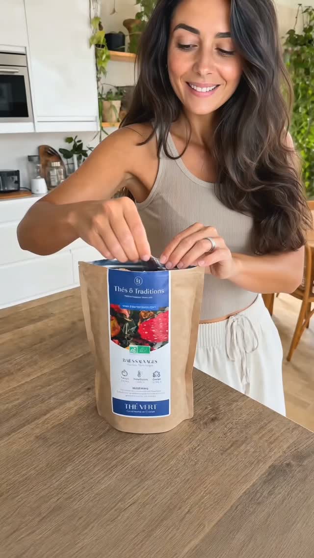 Le coup de cœur de Julie en ce moment ? 💚 Notre thé vert...