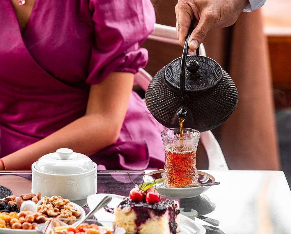 Thé pour la restautration