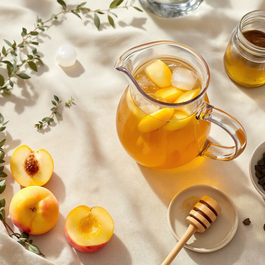 Peach Iced Tea: the Step-by-Step Summer Recipe