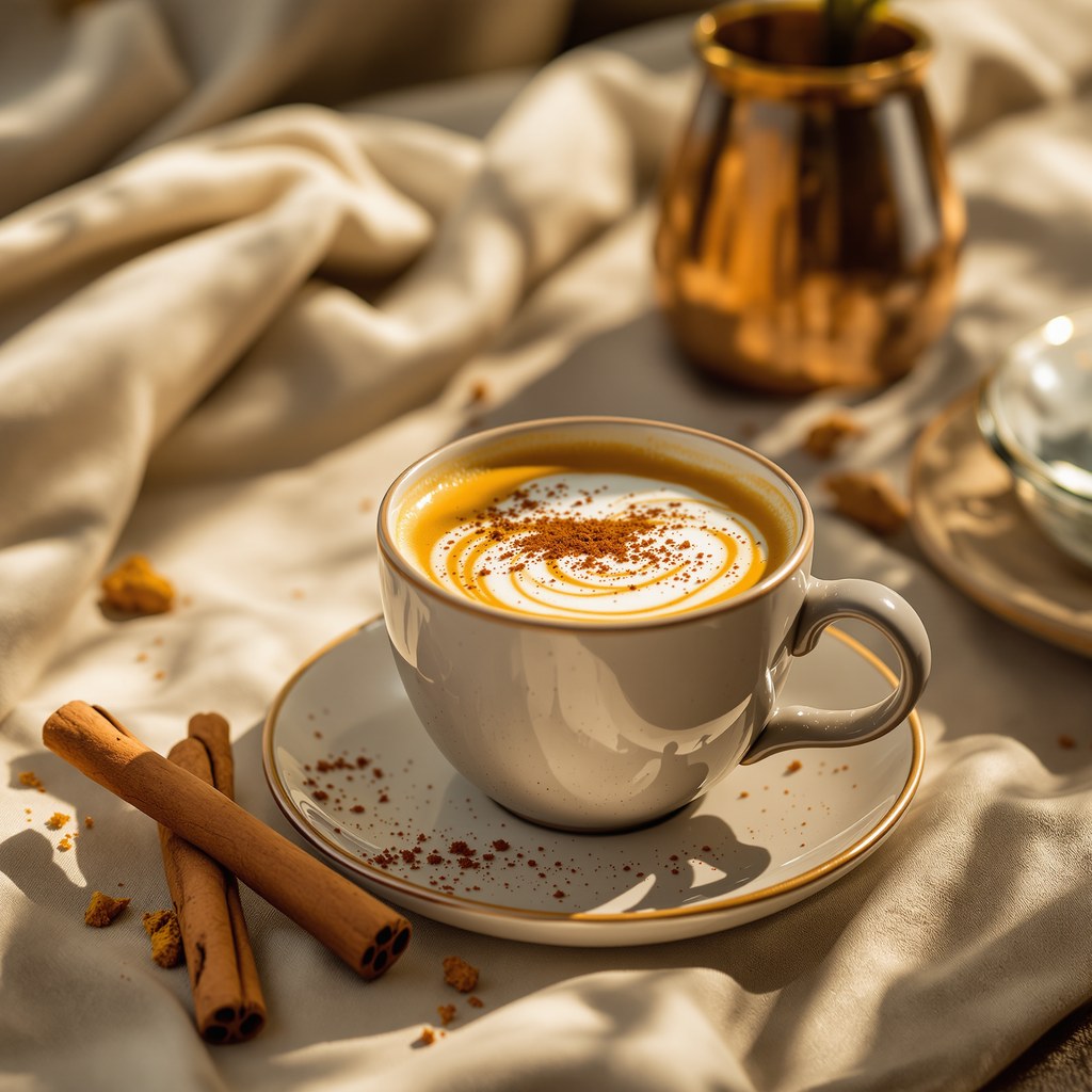 Golden latte : la recette du lait d'or au curcuma