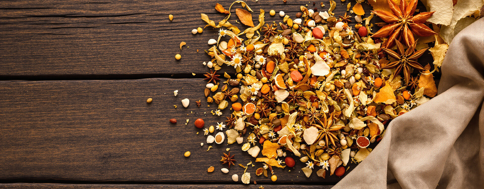 Le nostre tisane d'autunno da scoprire