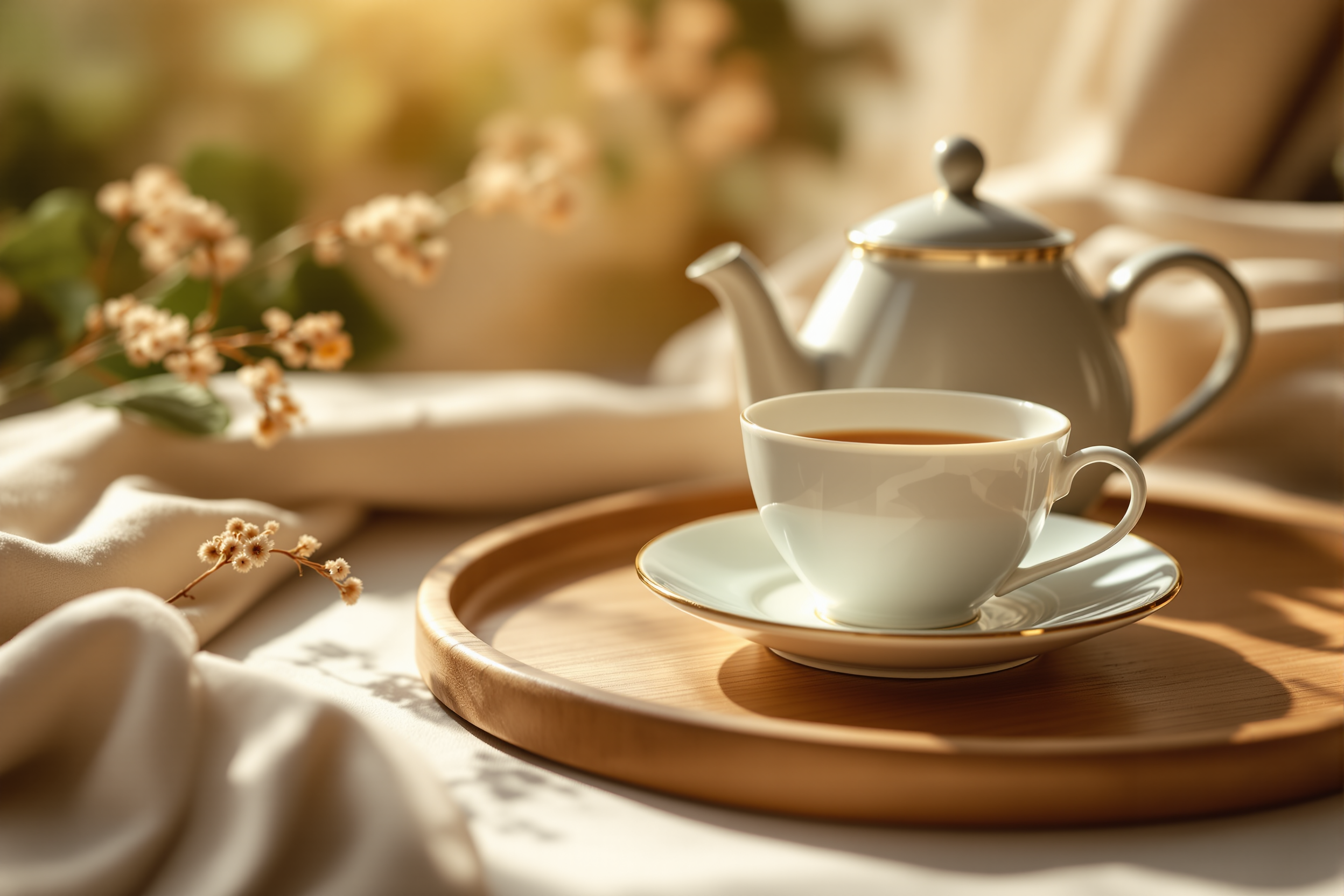 Welke accessoires kiest u om thee te drinken?