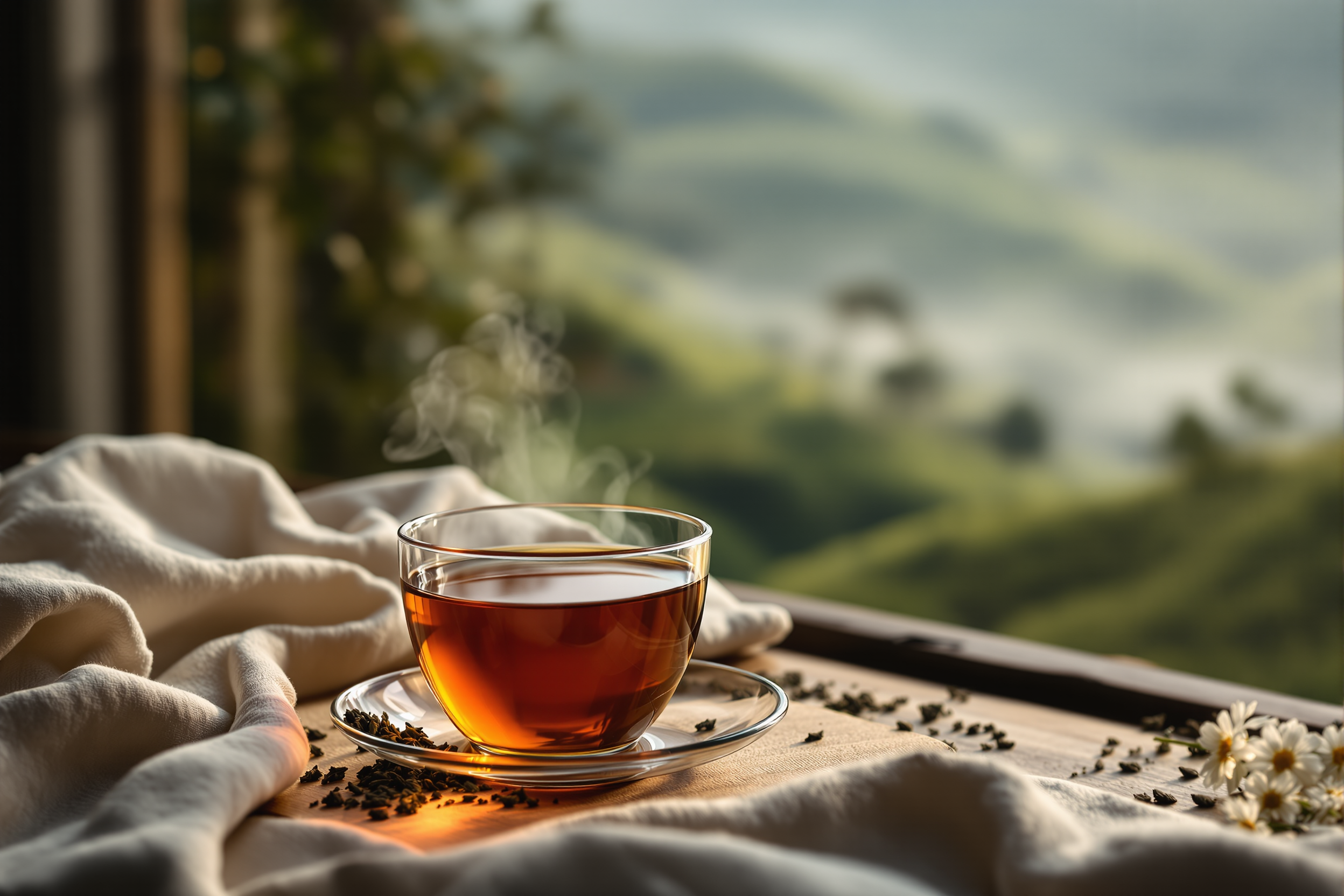 Il tè nero Darjeeling, lo champagne del tè