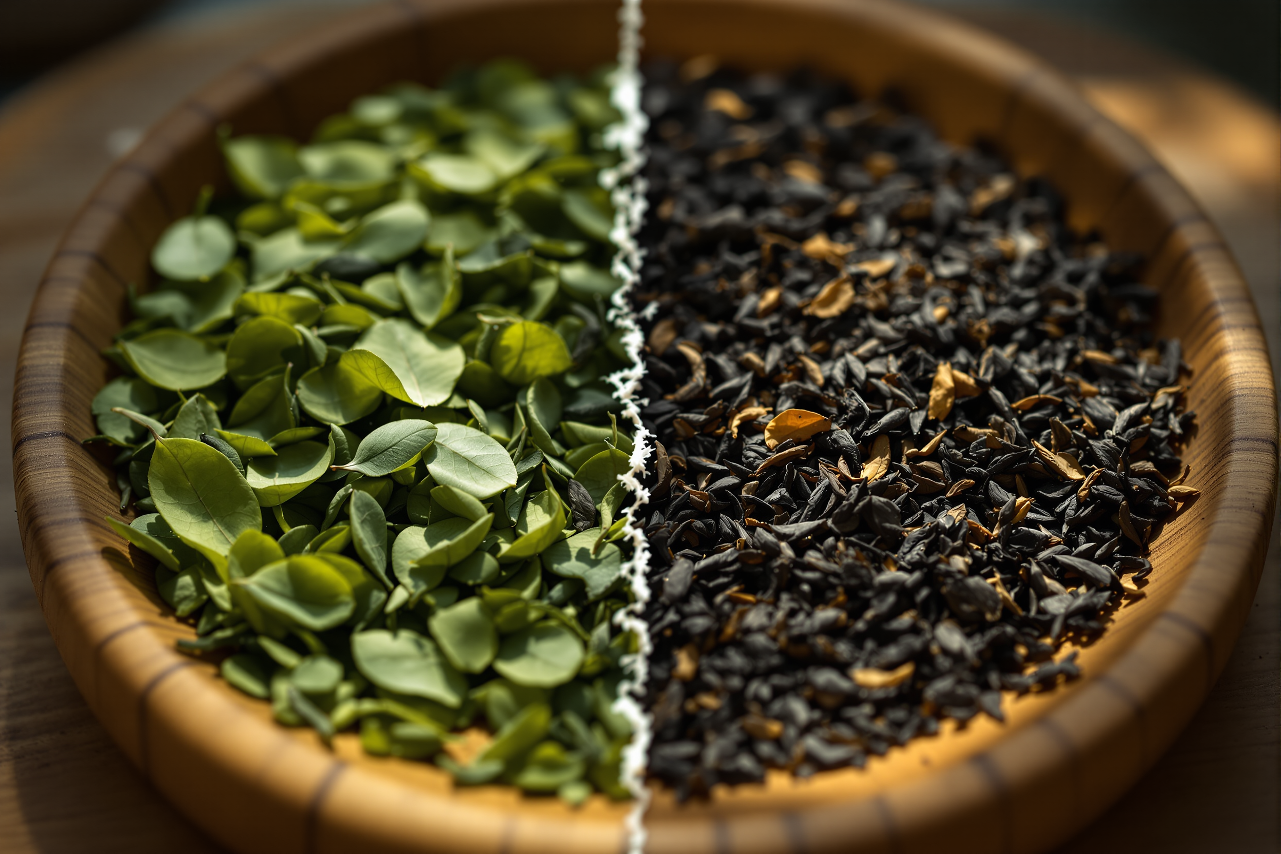 Qual è il colore originale del tè nero?